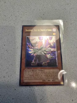 Yu-Gi-Oh! 1x Blackwing - Vayu The Emblem of Honor Ultimate 1st ANPR-EN005 NM/LP - Image 5
