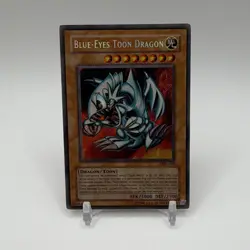 Konami Yu-Gi-Oh! TCG Blue-Eyes Toon Dragon MRL-000 Magic Ruler Secret Rare - Image 1