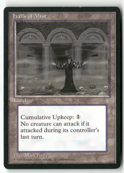 MTG Halls of Mist Ice Age LP Magic The Gathering - Image 1