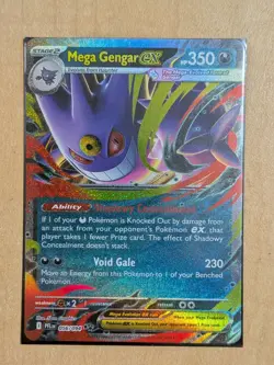Mega Gengar ex 056/094 Me02: Phantasmal Flames Holo - Image 1