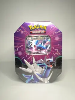 Pokemon TCG: Dialga Tin – Legendary Steel– Sealed Booster Packs + Promo Card - Image 1