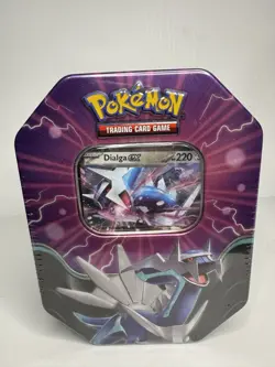 Pokemon TCG: Dialga Tin – Legendary Steel– Sealed Booster Packs + Promo Card - Image 3