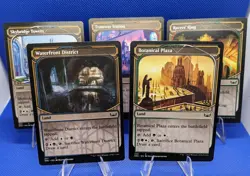 5 Different Showcase Dual Card Draw Lands Streets of New Capenna (Magic MTG) - Image 1