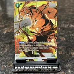Nappa SB01-024 Alt Art Championship Foil Dragon Ball Super Card Fusion World NM - Image 1