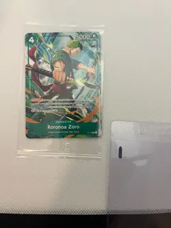 One Piece TCG Roronoa Zoro P-114 Convention Exclusive Promo Card Sealed English - Image 2