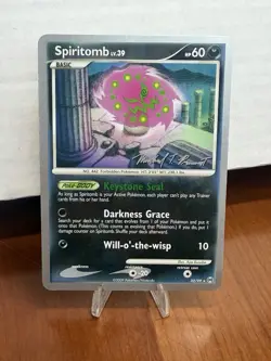 Spiritomb 32/99 Pokemon World Championships 2010 Card Michael Pramawat - Image 1