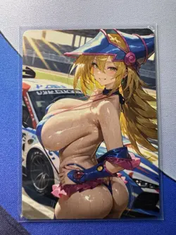 Dark Magician Girl Yugioh ACG Goddess Story Doujin Waifu Anime Custom Card - Image 1