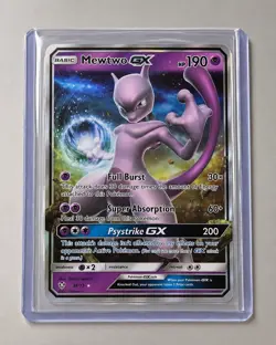 Mewtwo GX 39/73 Shining Legends Ultra Rare Holo Pokemon Card - Image 1