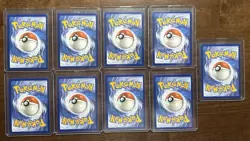 Pokemon Prismatic Evolutions Surprise Box EX Promo Cards 9/9 Complete Set - Image 2