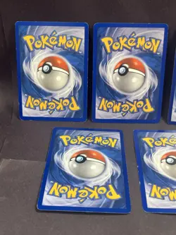 Lot Of 7 Vintage 2005-2006 Pokemon Fire Type Delta Species Cards HP - Image 5