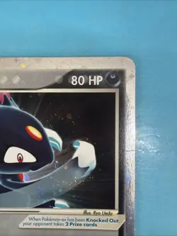 2003 Pokemon Sneasel ex EX Ruby & Sapphire Holo Ultra Rare Card 103/109 NM. - Image 4