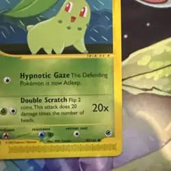 Pokemon Card - Chikorita Expedition 99/165 Common - Image 3