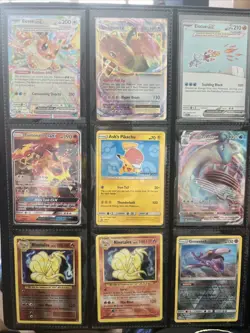Pokemon Card Lot (gyarados and blastoise damaged) Binder Not Included - Image 2