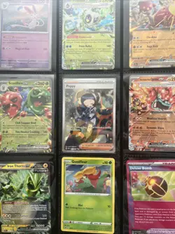 Pokemon Card Lot (gyarados and blastoise damaged) Binder Not Included - Image 4