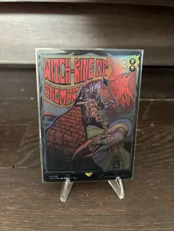 Witch-king of Angmar (Borderless Poster Foil), 736 LOTR MTG, NM - Image 1