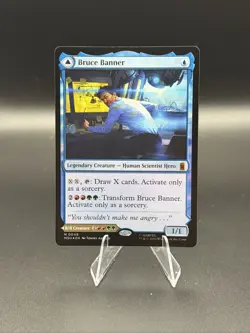 Bruce Banner/The Incredible Hulk MTG Marvel Super Heroes #M0049 FOIL - Image 1