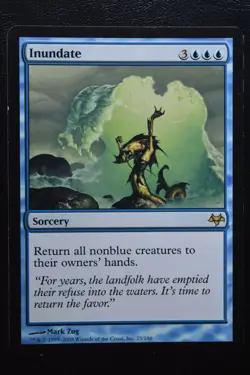 Magic The Gathering MTG INUNDATE Eventide LP Lightly Played - Image 1