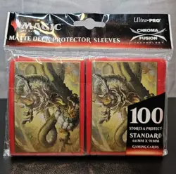 Ultra Pro Magic Global Series Ancestor Dragon 100ct Sleeves Deck Protectors - Image 1