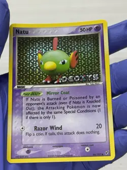 Natu 66/107 Deoxys Stamped Reverse Holo Common Pack Fresh-NM Pokemon TCG Card - Image 5