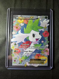 Shaymin EX Full Art RC21/RC25 Ultra Rare Holo Legendary Treasures Pokemon - Image 1