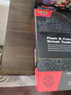 Lot of 3 Pokemon Paldean Fates Great Tusk Iron Treads ex Premium Collection Box - Image 3