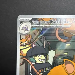 Pokemon TCG Team Rocket’s Raticate 202/182 Destined Rivals (NM) - Image 2