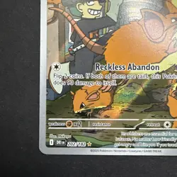 Pokemon TCG Team Rocket’s Raticate 202/182 Destined Rivals (NM) - Image 3