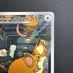 Pokemon TCG Team Rocket’s Raticate 202/182 Destined Rivals (NM) - Image 5