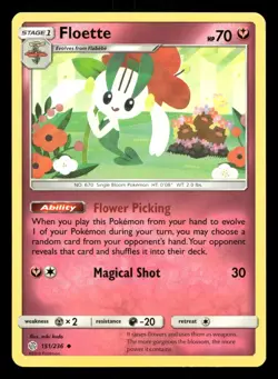 Floette 151/236 Cosmic Eclipse Uncommon Near Mint - Image 1