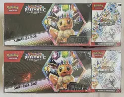 Pokemon Sams Club Prismatic Evolutions Surprise Box/Booster Bundle New Lot Of 2 - Image 1