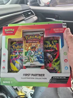 Pokemon First Partner Illustration Collection Sealed Series 1 - Image 1