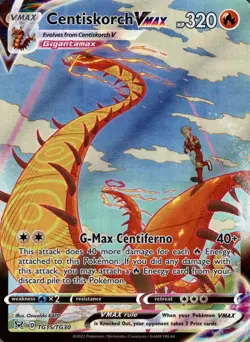 Centiskorch VMAX TG15/TG30 Holo Lost Origin Trainer Gallery Pokemon Holo NM - Image 1