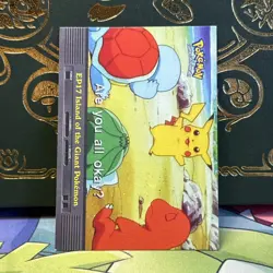 Topps Pokemon Island of the Giant Pokemon EP17 TV Animation Edition Blue Logo NM - Image 1