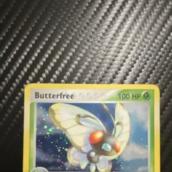 Pokemon Company Butterfree 2/112 FireRed & LeafGreen Holo Rare EN 100HP Stage 2 - Image 2