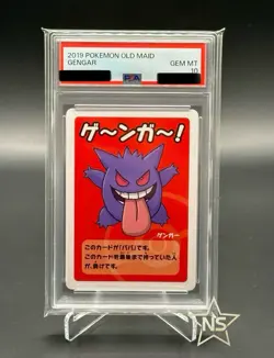 PSA 10 Gengar 2019 Old Maid Babanuki Promo Japanese Gem Mint Pokemon Card - Image 1