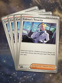 Pokemon TCG Colress's Tenacity 057/064 Sv: Shrouded Fable Regular x4 - Image 1