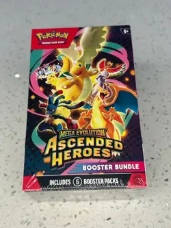 Pokemon Ascended Heroes Booster Bundle New/Factory Sealed - 6 Packs - Image 1