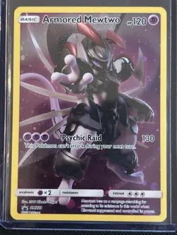 Armored Mewtwo - SM228 Pokemon Sun & Moon Promo Holofoil LP/MP - Image 1