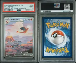 PSA 9 Charizard ex #199 Special Illustration Rare 2023 POKEMON MEW EN - Image 1