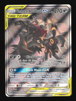 2016-19 Pokemon SM Black Star Promos Umbreon & Darkrai Tag Team #SM241 - Image 1