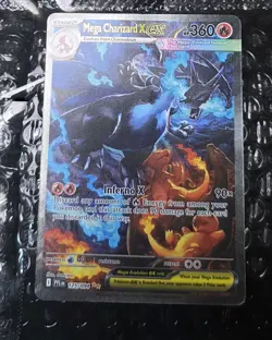 Pokemon Mega Charizard X ex 125/094 SIR Phantasmal Flames Near Mint - Image 2