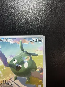Pokemon Trubbish Holo Illustration Rare SV: White Flare 140/086 - Image 4