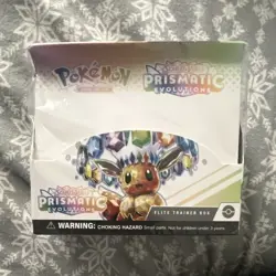 Pokemon TCG Prismatic Evolutions Elite Trainer Box Eevee 36PCS English NO.3203 - Image 1