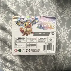Pokemon TCG Prismatic Evolutions Elite Trainer Box Eevee 36PCS English NO.3203 - Image 3
