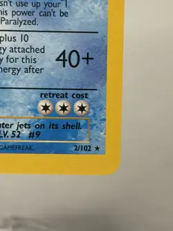 Pokemon Blastoise 2/102 CCC Celebrations: Classic Collection- MINT - Image 5