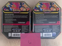 Pokemon Mega Charizard X/Y Tin (SEALED) Phantasmal Flames - 2 Tins Set - Image 2