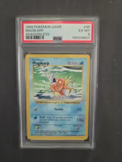 Pokemon TCG Shadowless Magikarp Base Set - Image 1