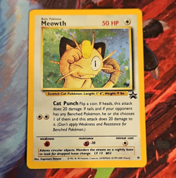 The Pokemon Company Meowth 10/53 Wotc Promo Holo English HP50 Basic - Image 1