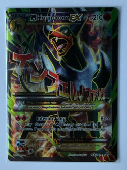 Pokemon M Houndoom EX 154/162 BREAKthrough Full Art Ultra Rare Holo 2015 - NM - Image 1