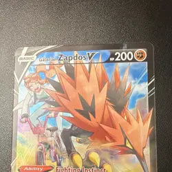 The Pokemon Company Galarian Zapdos V TG19/TG30 Astral Radiance TG Holo ENG - Image 2